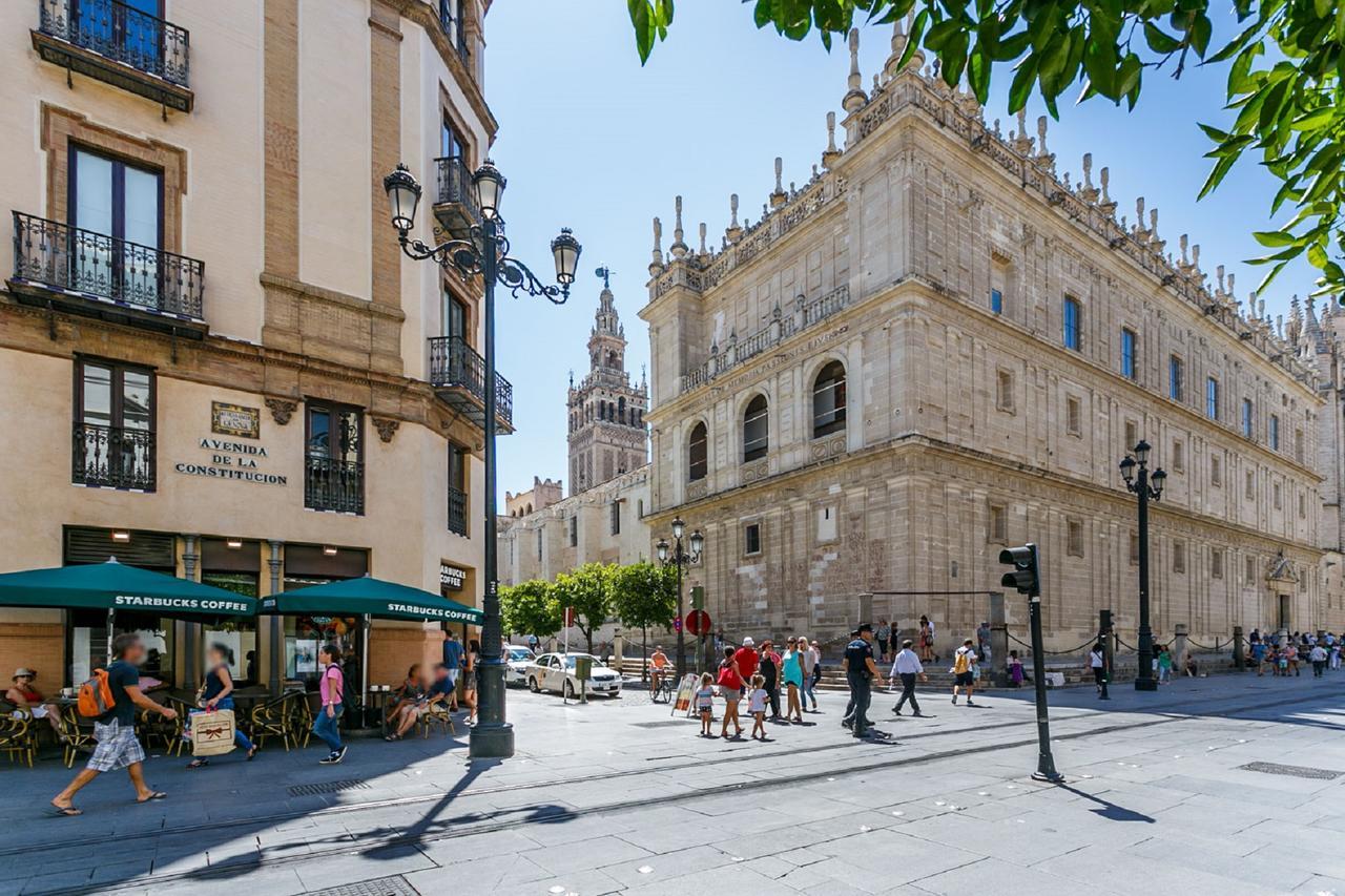 Apartamento Living By Cathedral Sevilla Oda fotoğraf